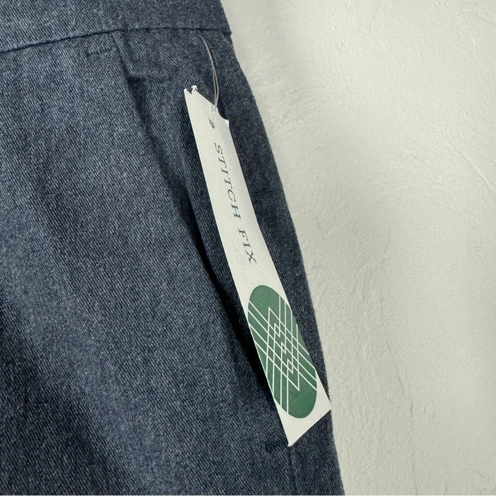 Hawker Rye Dress Pants Heather Marled Essential Wash Straight Fit‎ Chino Blue